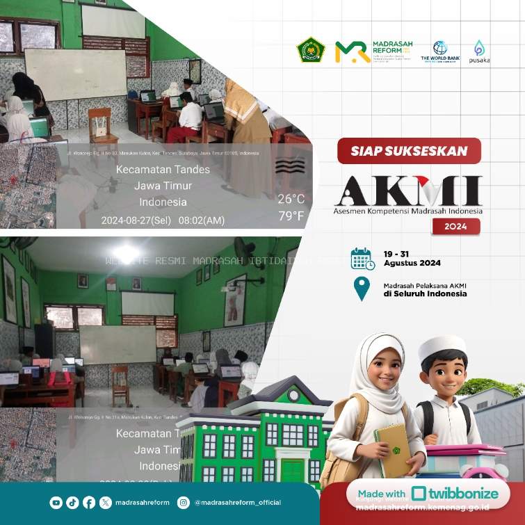 Asesmen Kompetensi Madrasah Indonesia (AKMI) 2024